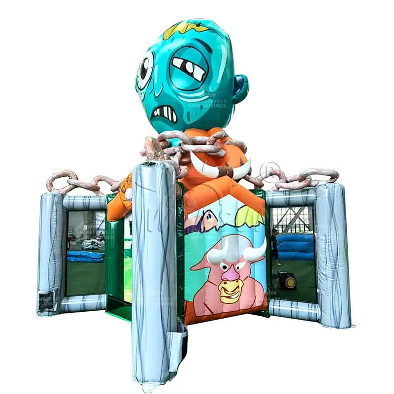Zombie 5-in-1 Inflatable Games